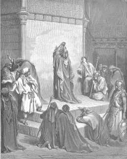 David Mourns the Death of Absalom by Gustave Doré