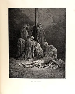 The Dead Christ by Gustave Doré