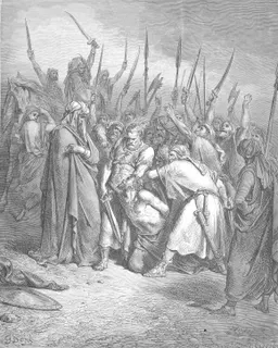 The Death of Agag by Gustave Doré