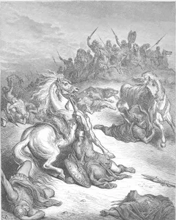 The Death of Saul by Gustave Doré