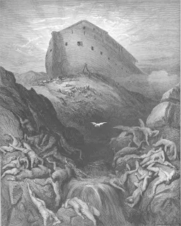 A Dove Is Sent Forth from the Ark by Gustave Doré