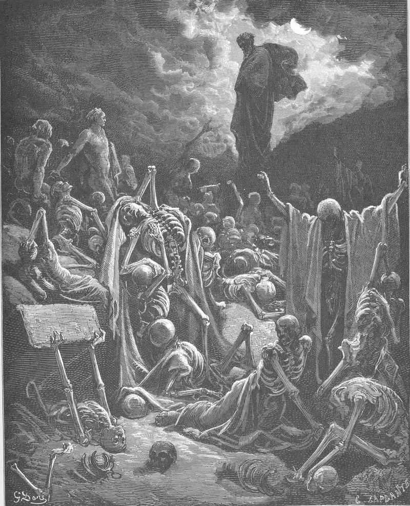 Ezekiel's Vision of the Valley of Dry Bones