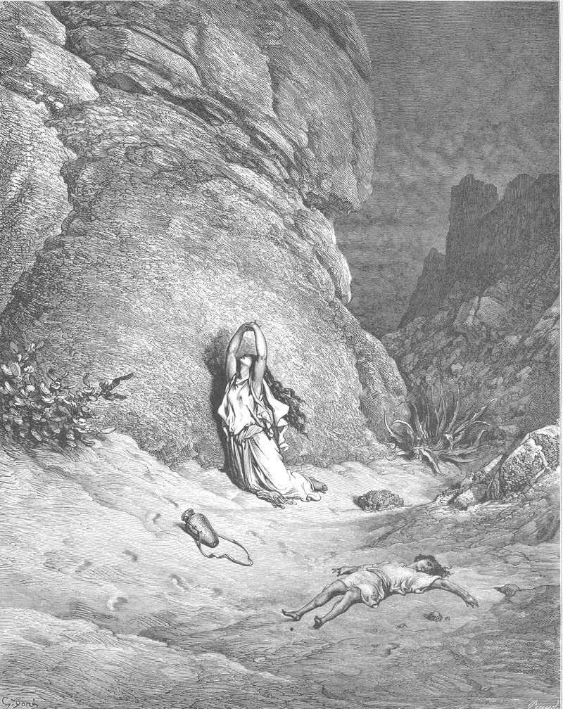 Hagar and Ishmael in the Wilderness
