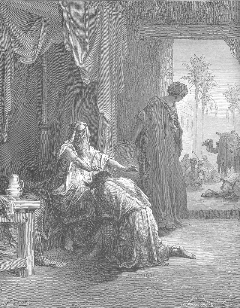 Isaac Blesses Jacob