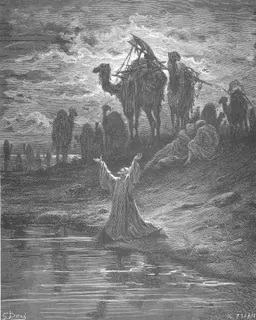 Jacob Prays for Protection by Gustave Doré