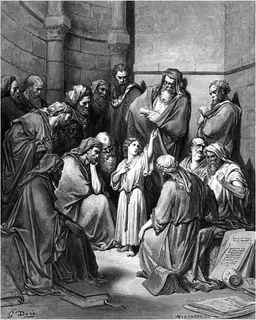 Jesus Converses with the Learned Ones in the Temple by Gustave Doré