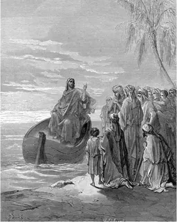 Jesus Walking on the Sea of Galilee by Gustave Doré