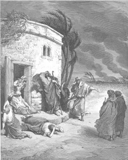Job Hears of His Misfortunes by Gustave Doré