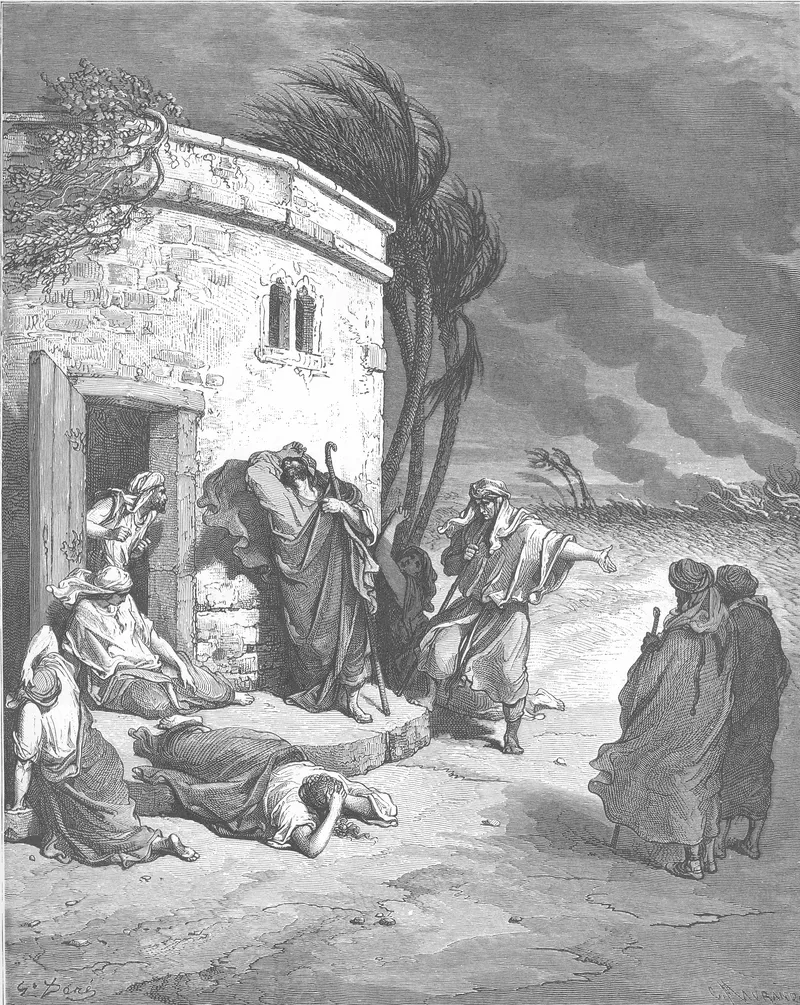Job Hears of His Misfortunes