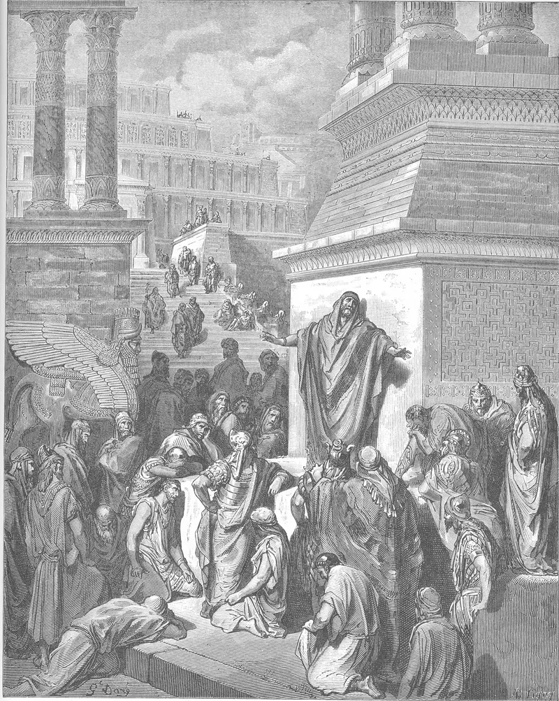 Jonah Preaches to the Ninevites