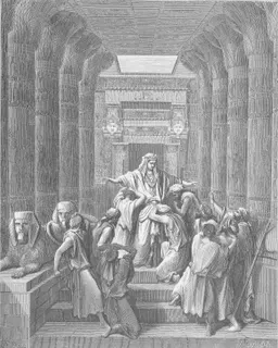Joseph Reveals Himself to His Brothers by Gustave Doré