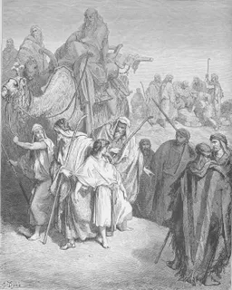 Joseph Is Sold by His Brothers by Gustave Doré