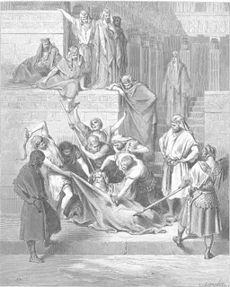 The Martyrdom of Eleazar the Scribe by Gustave Doré