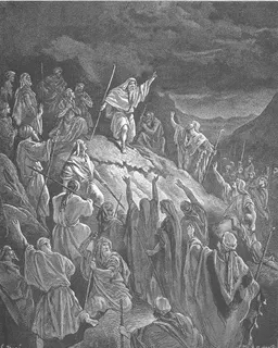Matthias Appealing to Jewish Refugees by Gustave Doré