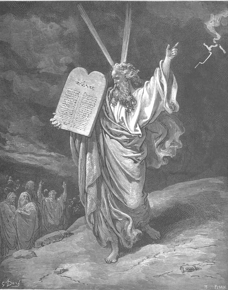 Moses Comes Down from Mount Sinai