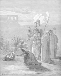 The Finding of Moses by Gustave Doré
