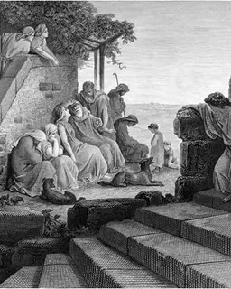 The Prodigal Son Decides to Return to His Father by Gustave Doré