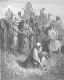 Ruth and Boaz by Gustave Doré