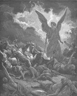 Sennacherib's Army Is Destroyed by Gustave Doré