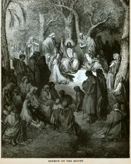The Sermon on the Mount by Gustave Doré