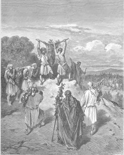 The Spies Return from the Promised Land by Gustave Doré