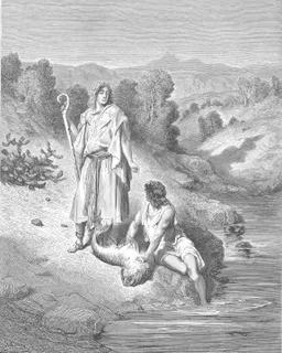 Tobias and the Angel by Gustave Doré