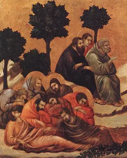 Agony in the Garden by Duccio di Buoninsegna