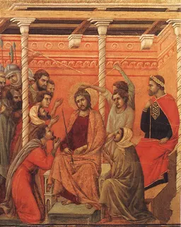 Crown of Thorns by Duccio di Buoninsegna