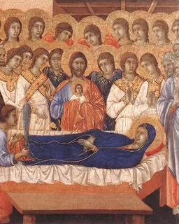 Death of the Virgin (Dormition) by Duccio di Buoninsegna