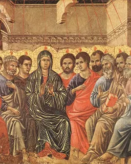Pentecost by Duccio di Buoninsegna