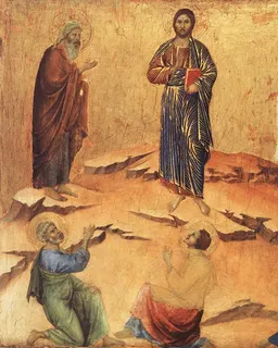 Transfiguration by Duccio di Buoninsegna