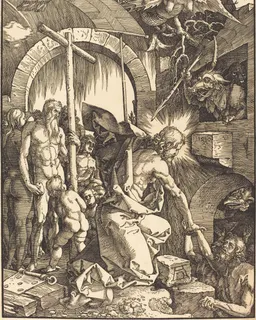Christ in Limbo (Harrowing of Hell) by Albrecht Dürer