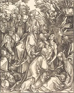 The Deposition (Entombment) by Albrecht Dürer