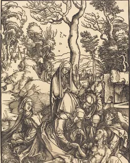 The Lamentation by Albrecht Dürer