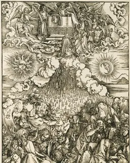 Opening of the Sixth Seal by Albrecht Dürer