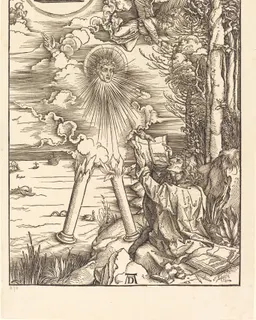 Saint John Devouring the Book by Albrecht Dürer