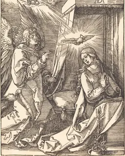 The Annunciation by Albrecht Dürer
