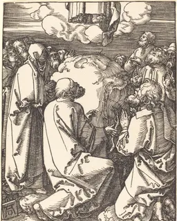 The Ascension by Albrecht Dürer