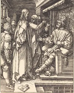 Christ Before Herod by Albrecht Dürer