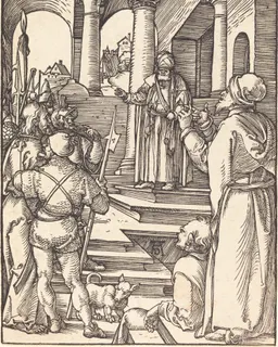 Christ Before Pilate by Albrecht Dürer