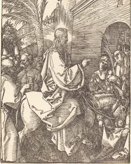 Christ’s Entry into Jerusalem by Albrecht Dürer