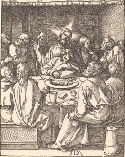 The Last Supper by Albrecht Dürer