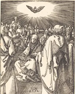 Pentecost by Albrecht Dürer