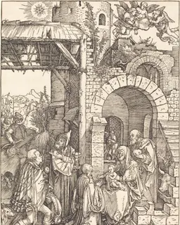 The Adoration of the Magi by Albrecht Dürer
