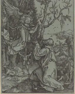 Joachim and the Angel by Albrecht Dürer
