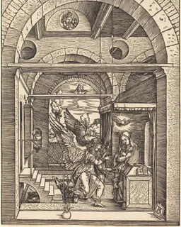 The Annunciation by Albrecht Dürer