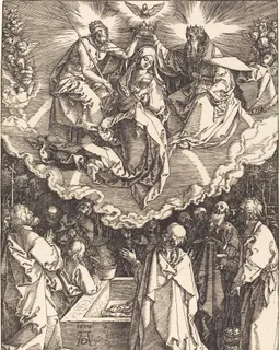 The Assumption and Coronation of the Virgin by Albrecht Dürer