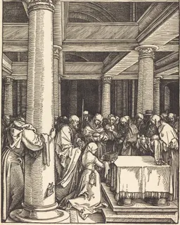 The Presentation of Christ in the Temple by Albrecht Dürer