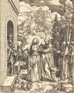 The Visitation by Albrecht Dürer