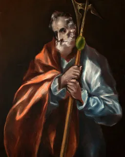 Saint Jude Thaddeus by El Greco (Doménikos Theotokópoulos)